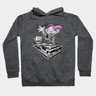 DJ TURNTABLES CARTOON Hoodie